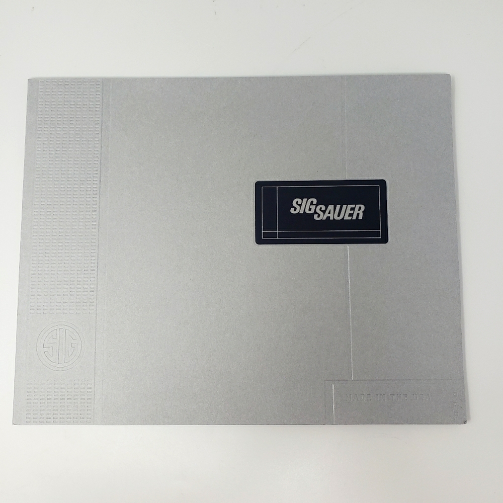 Sig Sauer (2015) Products Catalog Booklet